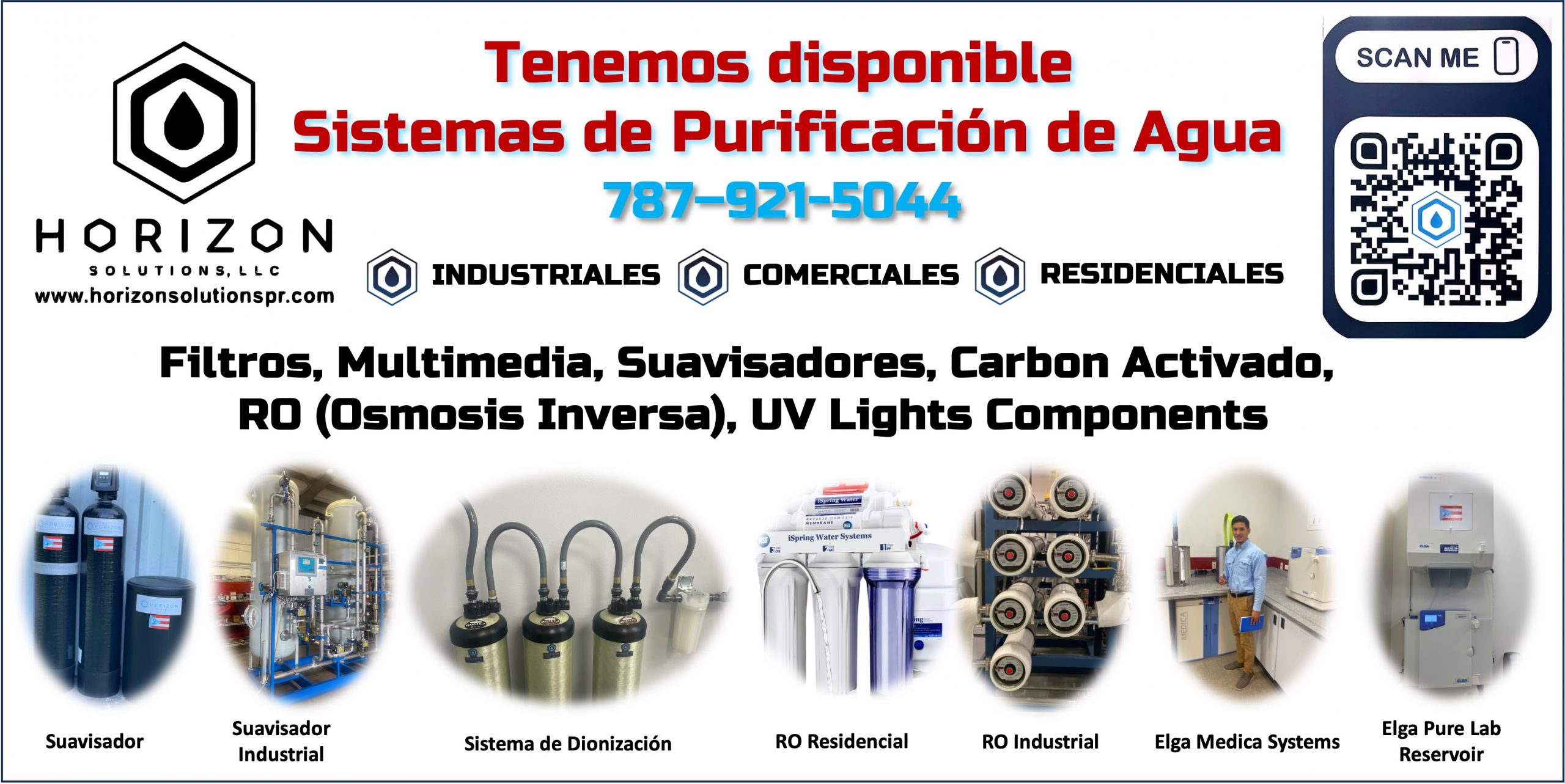 Tenemos Sistemas de Purificación de Agua